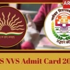 KVS-NVS Admit Card 2026