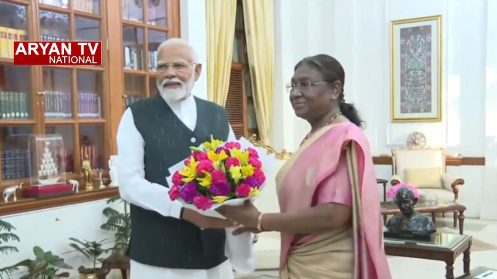 Current image: राष्ट्रपति मुर्मू और पीएम मोदी का आज विशाखापट्टनम दौरा