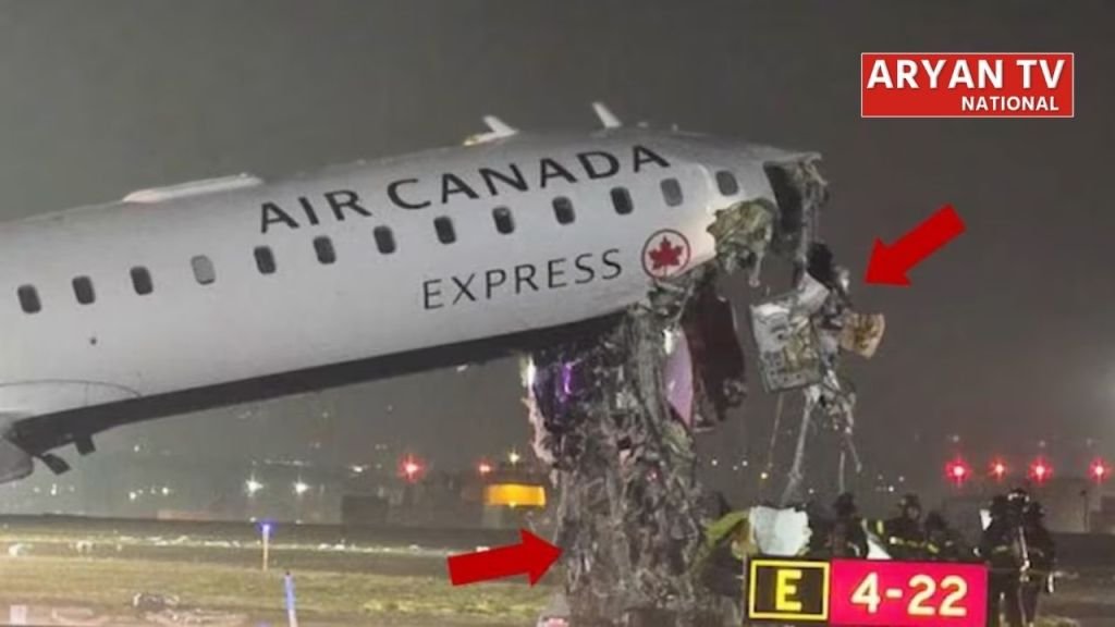 Current image: Air Canada Plane Crash
