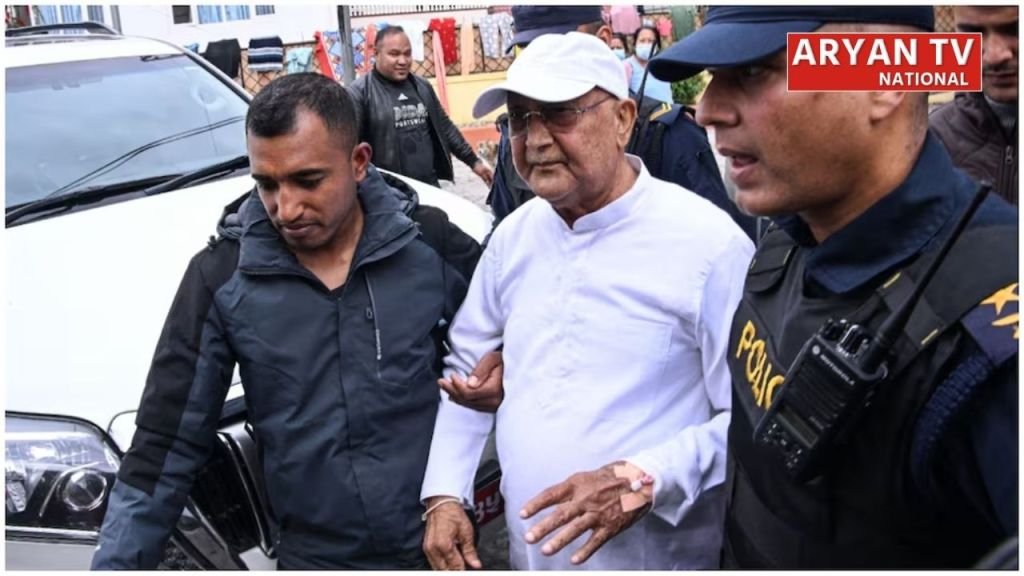 Current image: KP Oli Hospitalized