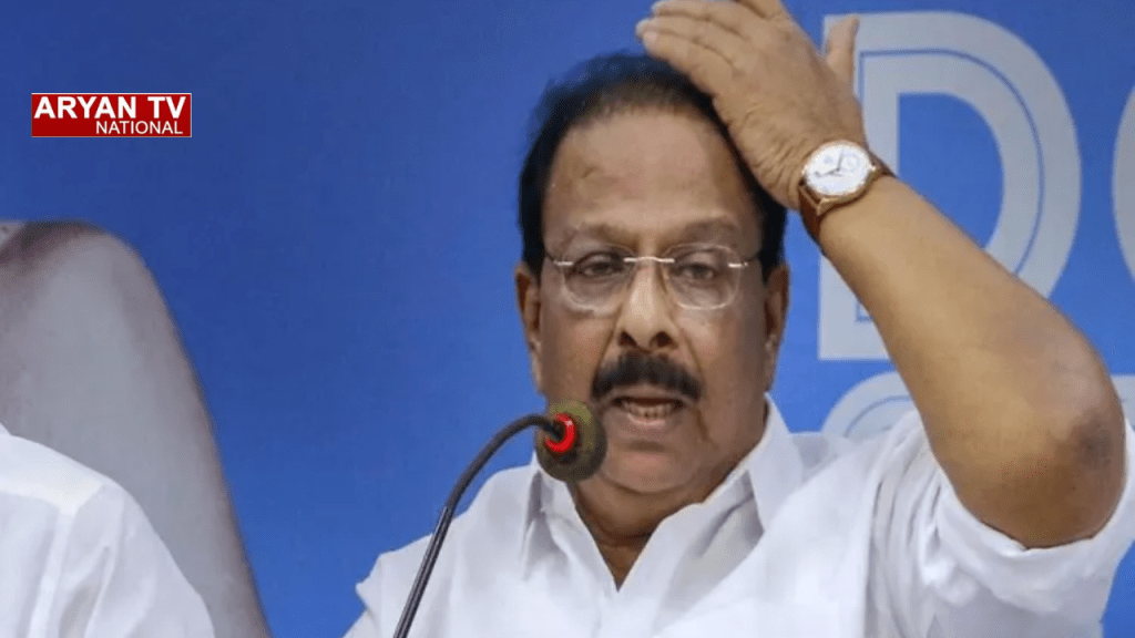 Current image: K Sudhakaran