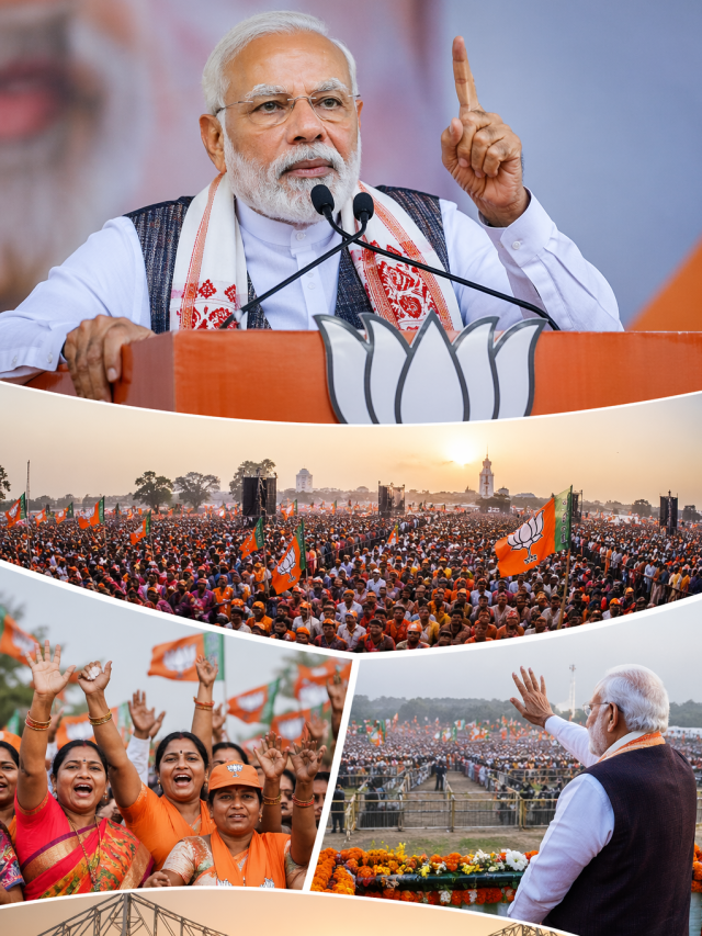 पीएम मोदी की बंगाल रैली की बड़ी बातें