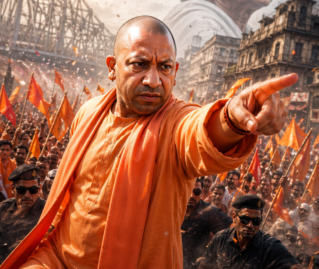 योगी का ममता के गढ़ में हमला