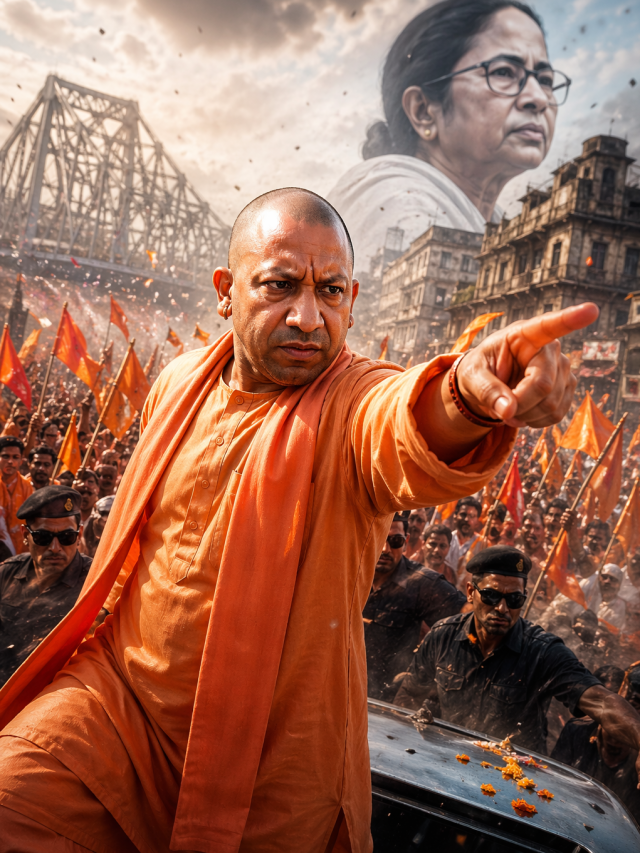 योगी का ममता के गढ़ में हमला