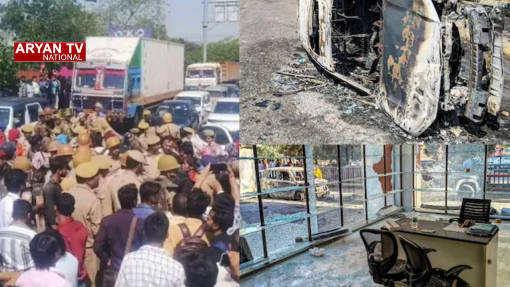 Current image: Noida Protest