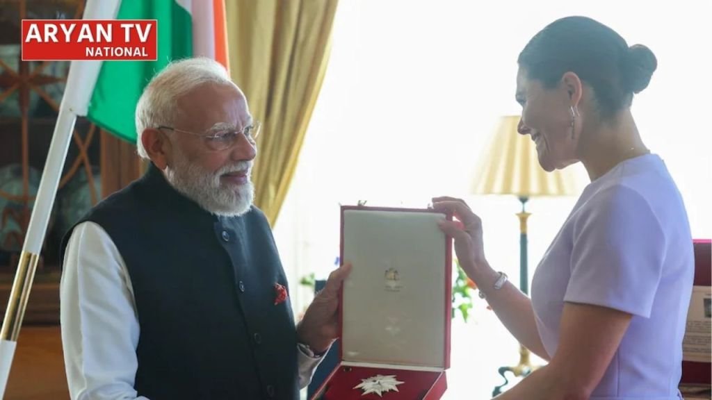 Current image: PM Modi Sweden Visit