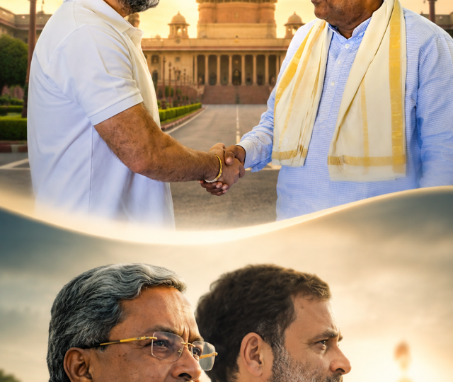 सिद्धारमैया RAHUL GANDHI