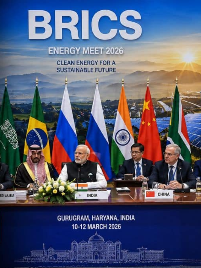 भारत की अध्यक्षता में गुरुग्राम में आज से BRICS ऊर्जा मंत्रियों की दो दिवसीय बैठक शुरू, ऊर्जा सुरक्षा पर होगा मंथन