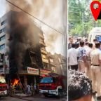 मालवीय नगर के एक रेस्टोरेंट में लगी भीषण आग