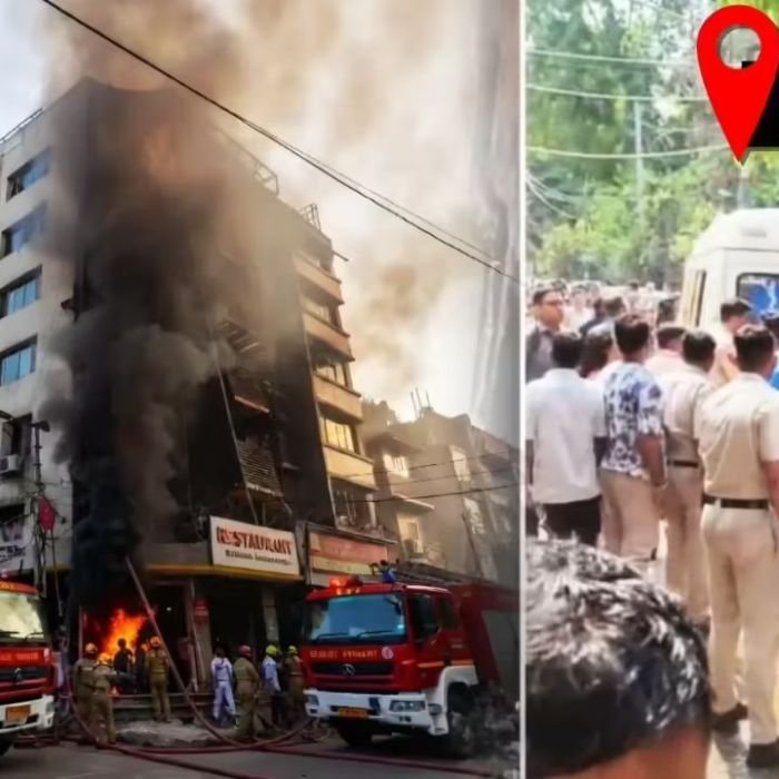 Delhi Malviya Nagar Fire: मालवीय नगर के होटल में लगी भीषण आग, कई लोगों की मौत, बेसमेंट में फंसे लोगों को निकालने के लिए रेस्क्यू जारी