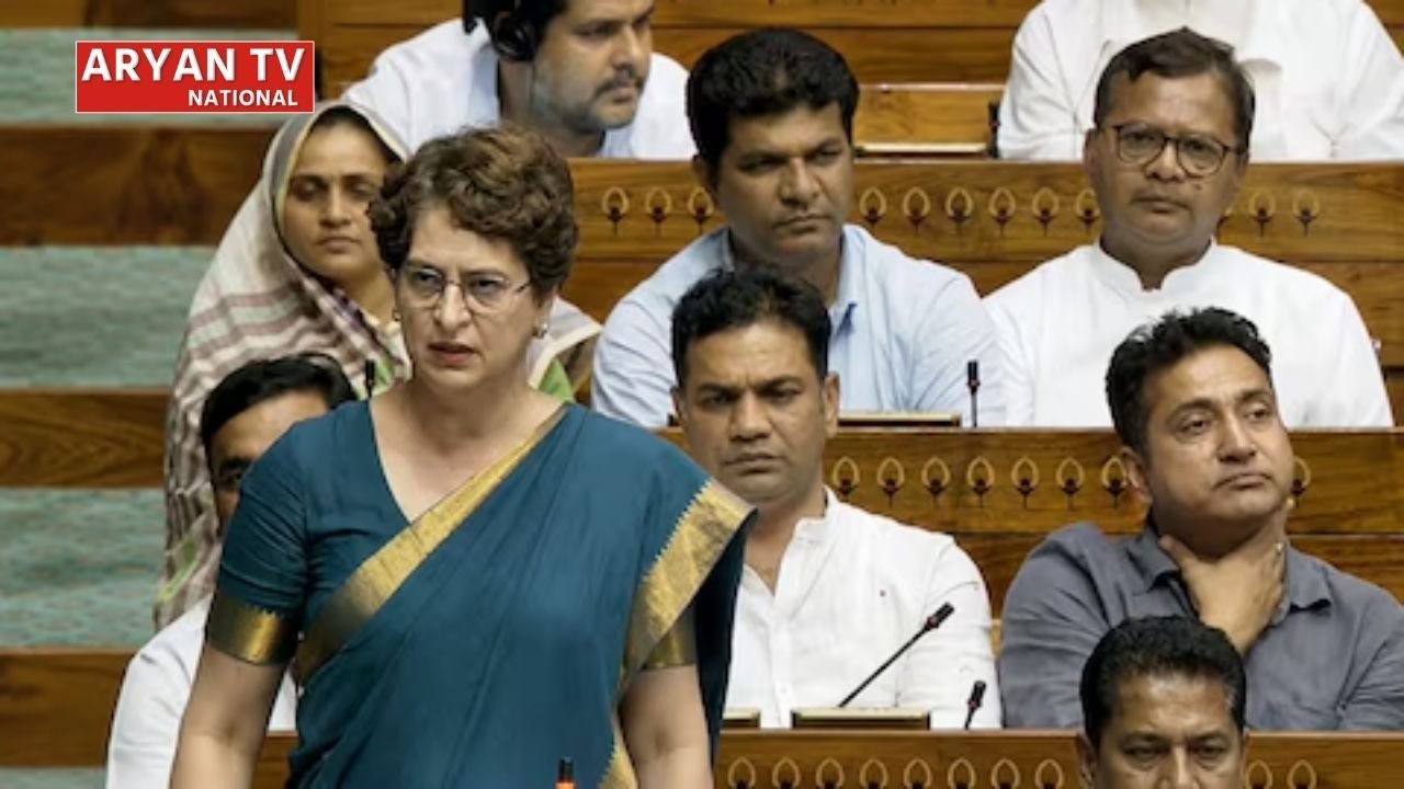 Priyanka Gandhi: लोकसभा में प्रियंका गांधी का सरकार पर हमला
