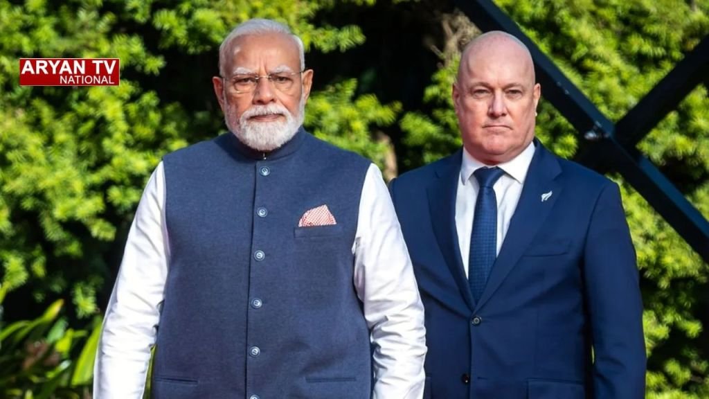 Current image: PM Modi-Christopher Luxon की द्विपक्षीय वार्ता