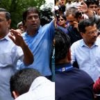 AAP Protest: पीएम आवास तक नहीं पहुंच सके केजरीवाल