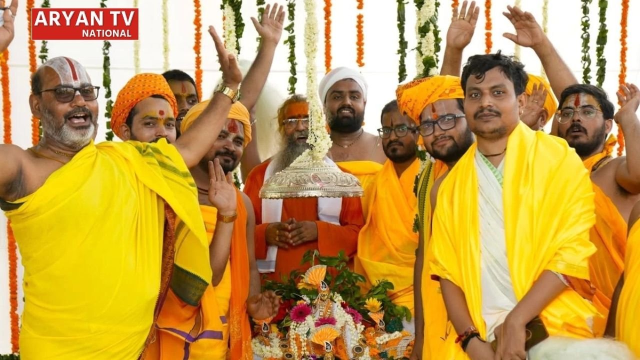 झूलनोत्सव में दिखा राम मंदिर का नया रंग