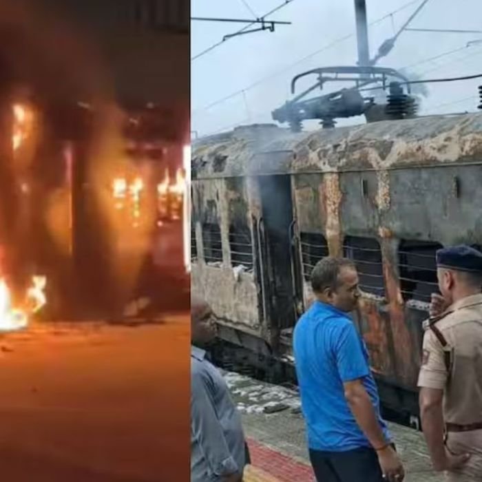 Bihar Train Fire: सिमरी बख्तियारपुर स्टेशन पर बड़ा हादसा टला, प्लेटफॉर्म पर खड़ी ट्रेन के इंजन में लगी आग, अंदर सो रहे यात्रियों में मची अफरा-तफरी