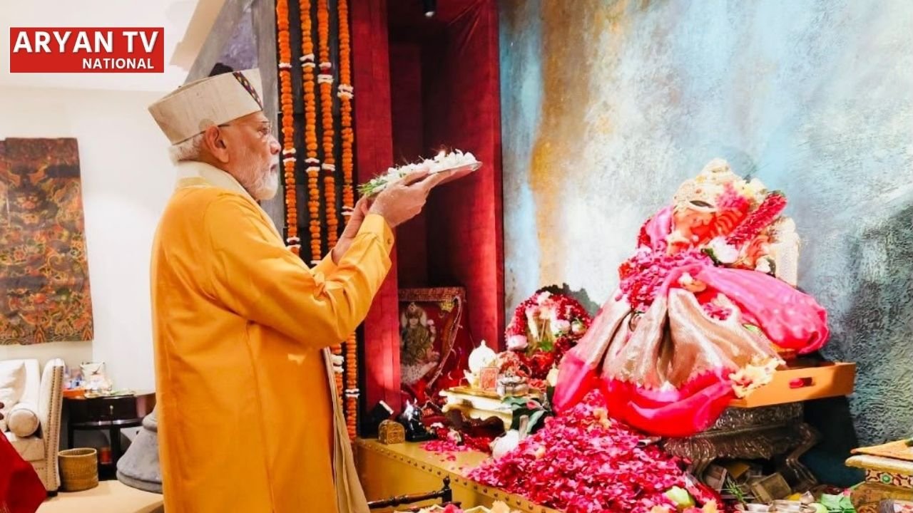 Ganesh Chaturthi 2026: पीएम मोदी ने बप्पा के किए दर्शन, पीयूष गोयल के घर मनाया गणेश उत्सव
